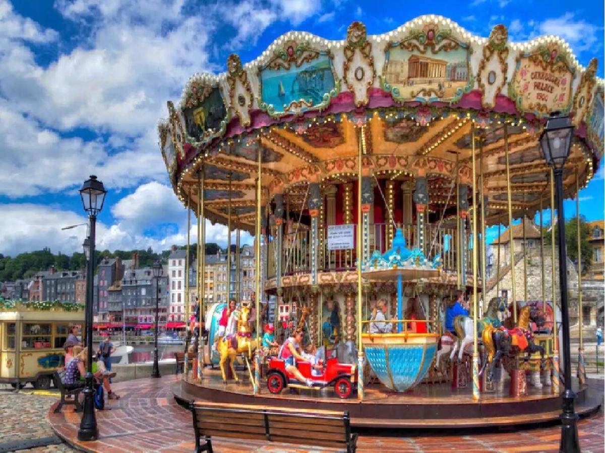 Le Havre De Paix 8 , Les Hauts De Honfleur, Piscine, Wifi Et Parking Gratuits Equemauville Exterior photo